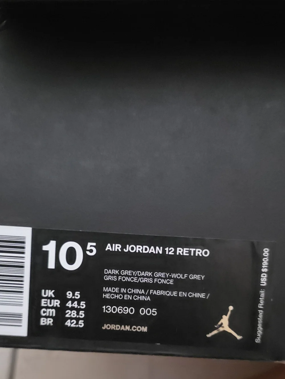 MEN'S AIR JORDAN 12 RETRO